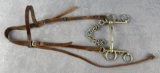 European Cavalry Headstall and Horse Bit