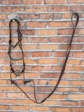 Antique California Silver Overlay Horse Bit