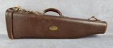 Leg Of Mutton Hard Leather Gun Case