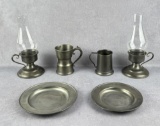 Collection of Pewter Table Articles