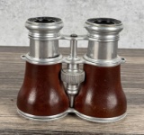 French Aluminum Lemaire Safari Binoculars