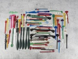 Vintage Tiki Bar Swizzle Sticks