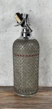 Wire Mesh Covered Seltzer Water Bottle