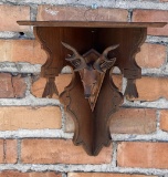Victorian Eastlake Corner Shelf