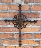Cast Iron Wall Cross