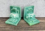 Roseville Pottery Dawn Bookends