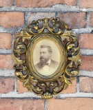 Victorian Bronze Picture Frame