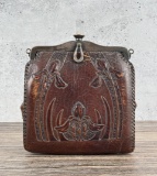 Art Nouveau Leather Purse