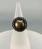 Navajo Sterling Silver Domed Ring