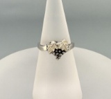 Landstroms Sterling Silver Black Hills Gold Ring