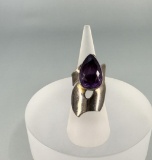 Sterling Silver Amethyst Ring