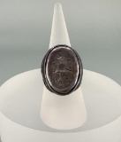 Sterling Silver Give Grace Have Heart Ring