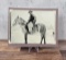 Henry Hull & Frank Cowboy on Horse Photo