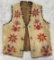 Standing Rock Sioux Indian Quilled Vest