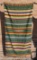 Antique Mexican Wool Serape Saltillo Blanket