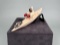 Alaskan Inuit Eskimo Carved Canoe