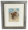 William Penhallow Henderson Rooster Pull Pastel