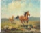 Olaf Wieghorst Catch Me Oil Painting