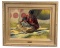 Brent Flory Babies Blankets & Beads Oil Painting