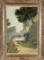 Clark Hulings Noonday Altea Spain Oil Painting