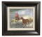John Bye Kicking Up Dust Cowboy Painting