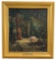 Hans Kleiber Wyoming Oil on Board Painting