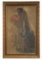 Dan McCaw Woman with Flower Basket Painting