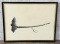 Native American Indian War Club Print