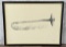 Native American Indian War Club Print