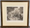 Godfrey Douglas Giles Tiger Hunt Lithograph
