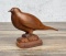 Mid Century Carved Wood Bird