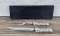 Arthur Court Aluminum Cow Carving Set