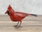 Decorative Tin Metal Garden Cardinal