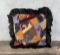 Antique Folk Art Crazy Quilt Pillow