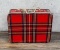 Aladdin Plaid Metal Lunchbox
