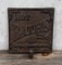 Cast Iron Hot Baths Sign