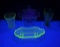 Uranium Vaseline Glass Dishes