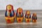 Traditional Russian Matryoshka Nesting Doll Set
