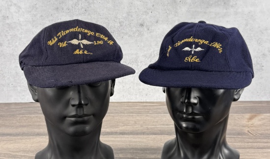 WW2 Era USS Ticonderoga Wool Hats