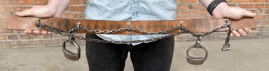 Hyatt & Tankersley Alamosa Colorado Belt Handcuffs