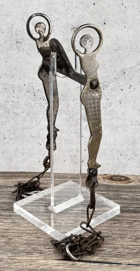 Prison Made Lady Leg Flapper Girl Cowboy Bit