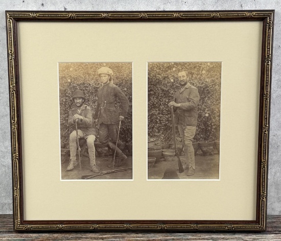 Colonel A.E. Stewart India Tiger Hunt Photo