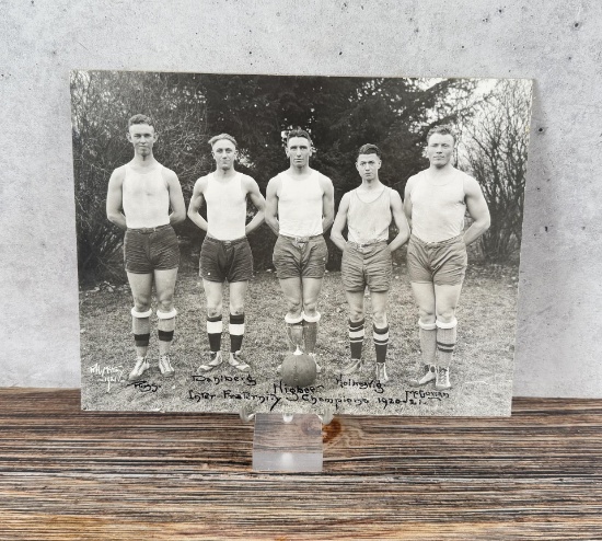 1920 University of Montana Basketball Photo