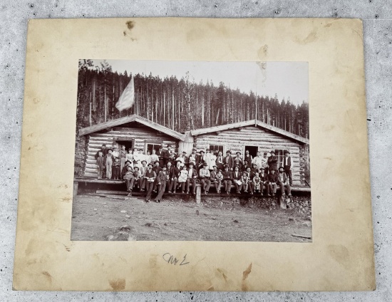 Emery Mine Butte Montana Cabinet Photo