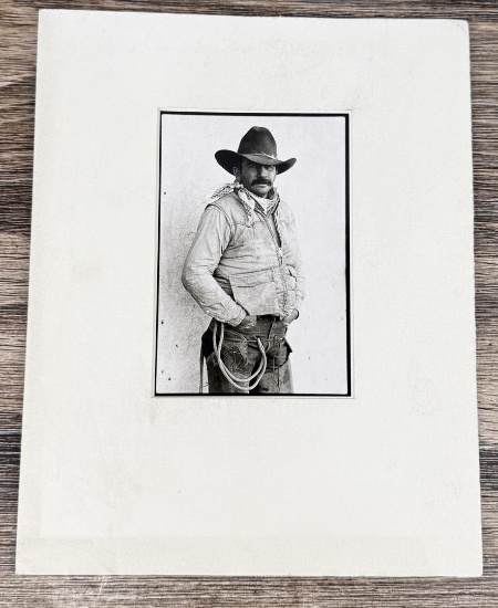 John Running Babbit Ranch Cowboy Photo