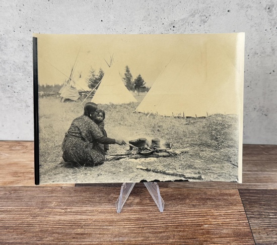 Edward Boos Flathead Indian Montana Photo