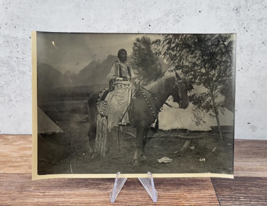 Edward Boos Flathead Indian Montana Photo