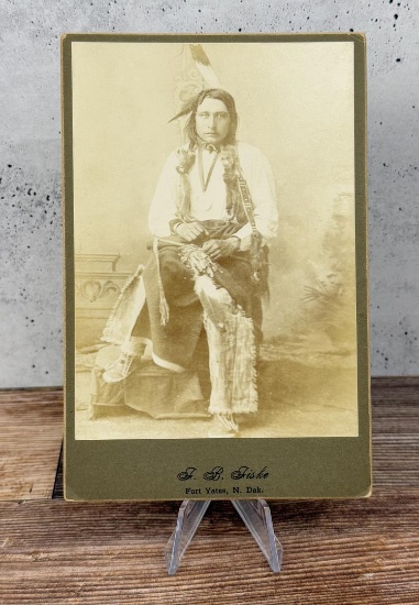 Frank Bennett Fiske Indian Cabinet Photo