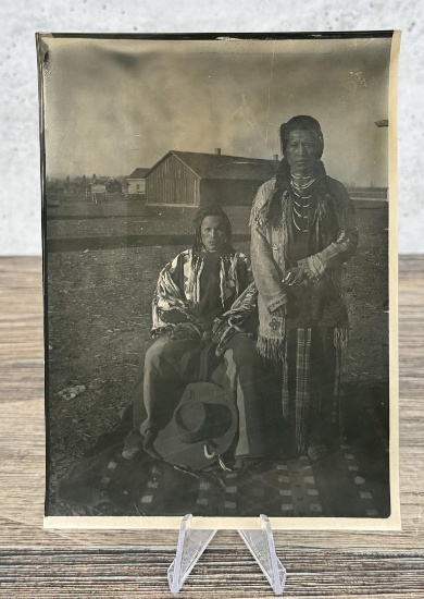 Edward Boos Flathead Indian Montana Photo