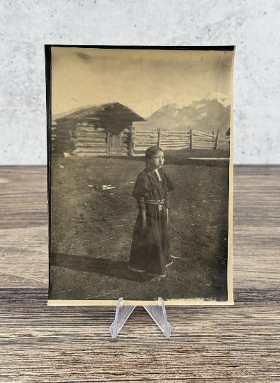 Edward Boos Flathead Indian Montana Photo
